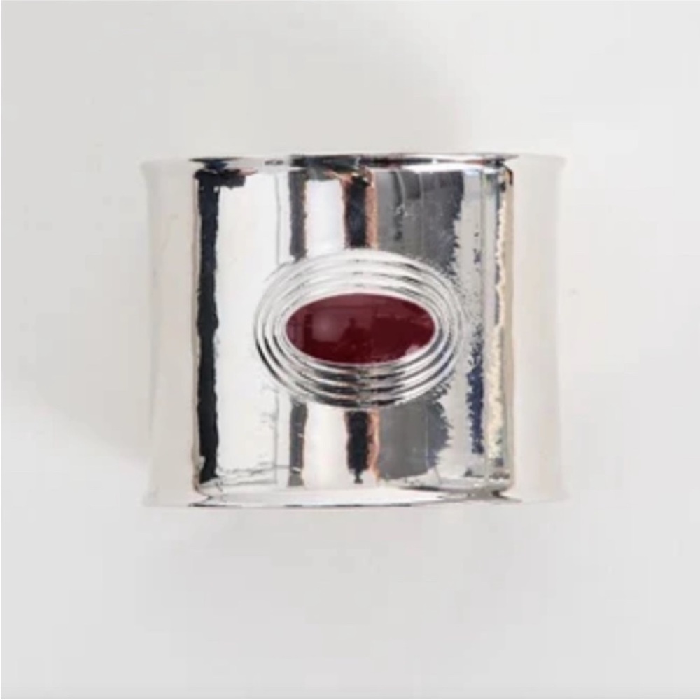 Heaven Mayhem Matilde Cuff Bracelet with Red
